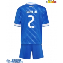 Real Madrid Daniel Carvajal #2 Replica Third Minikit 2025-26 Short Sleeve (+ pants)